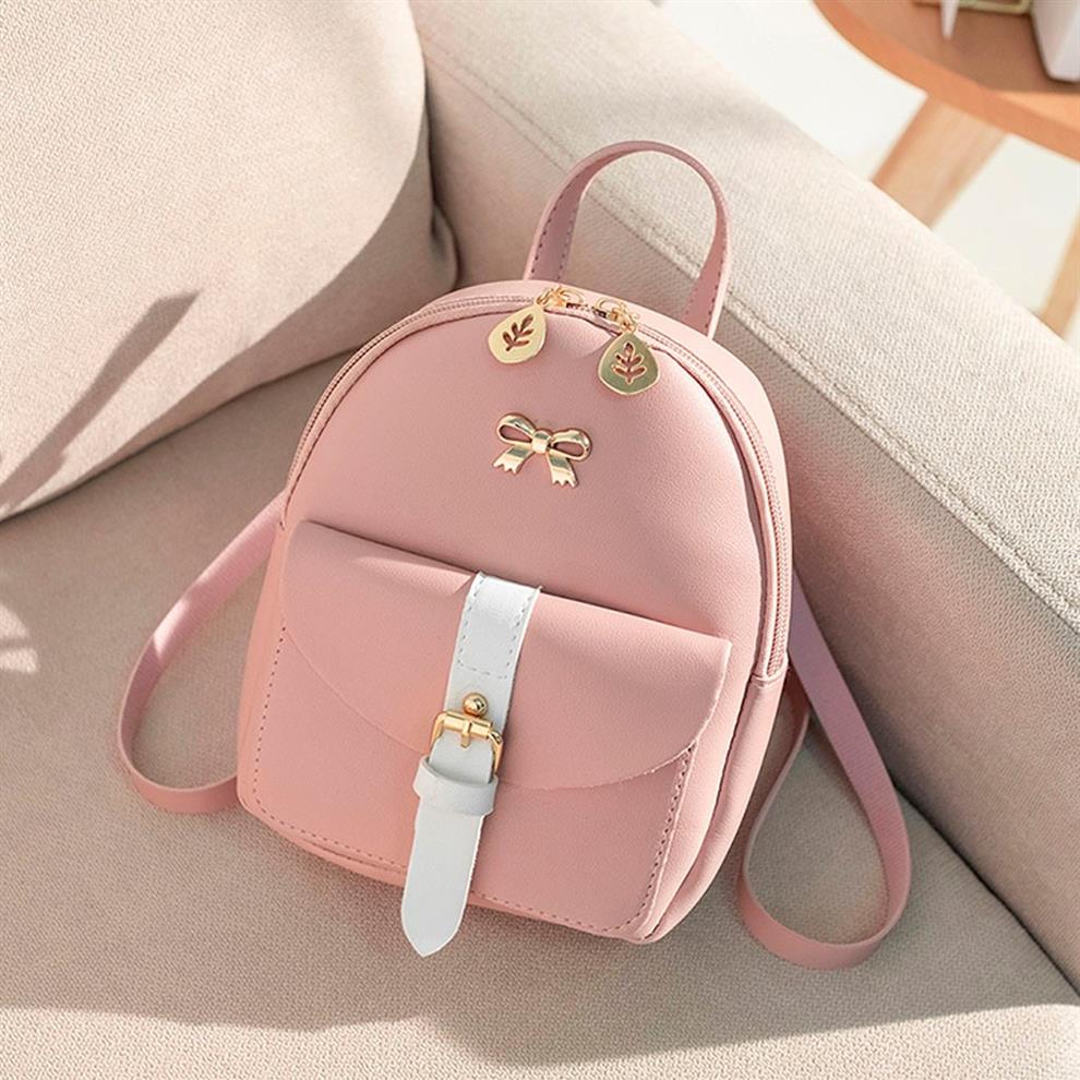 Women's Mini Backpack Luxury PU Leather Kawaii Backpack Cute Graceful Bagpack Small School Bags for Girls Bow-knot Leaf Hollo301A, Brown
Women's Mini Backpack Luxury PU Leather Kawaii Backpack Cute Graceful Bagpack Small School Bags for Girls Bow-knot Leaf Hollo301A, Brown