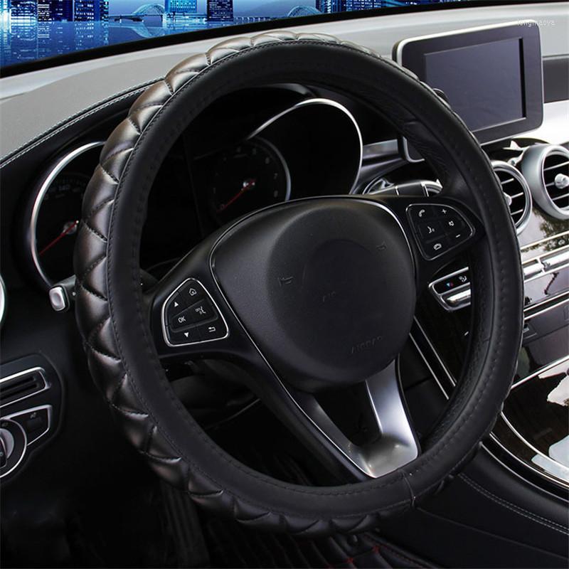 Steering Wheel Covers 3D Stereo Car Cover Universal Pu Leather Braid For Thickened Non-slip Case 38cm
Steering Wheel Covers 3D Stereo Car Cover Universal Pu Leather Braid For Thickened Non-slip Case 38cm