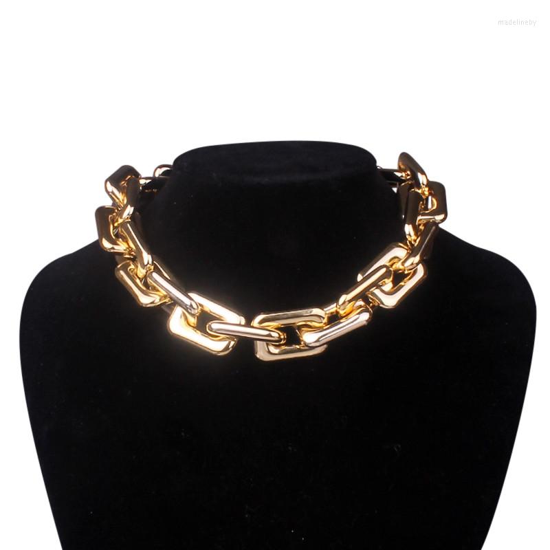 Chains Gold Color Acrylic Plastic Chunky Necklaces For Women Resin Necklace Jewelry Gifts Punk Collares Di278
Chains Gold Color Acrylic Plastic Chunky Necklaces For Women Resin Necklace Jewelry Gifts Punk Collares Di278