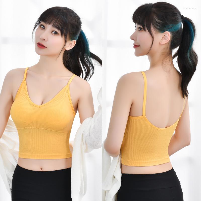 Bustiers & Corsets Women Tank U-shaped Tube Top Bra Seamless Beauty Back Wrapped Chest Anti-light Ladies Sports Fitness Underwear
Bustiers & Corsets Women Tank U-shaped Tube Top Bra Seamless Beauty Back Wrapped Chest Anti-light Ladies Sports Fitness Underwear