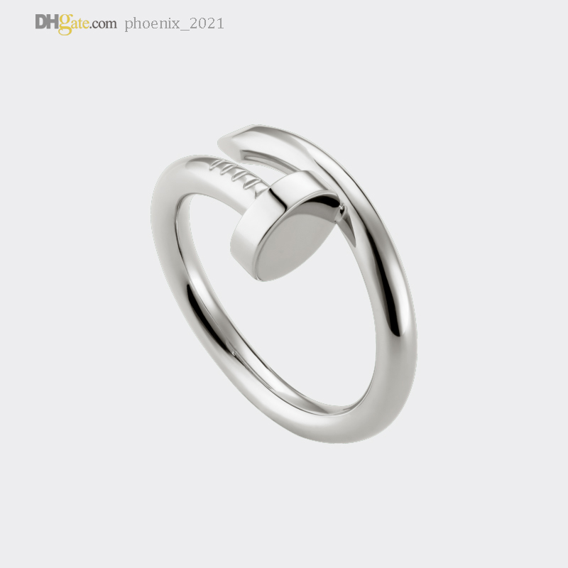 Designer Rings Nail Ring Carti Band Ring Silver Women/Men Luxury Jewelry Titanium Steel Gold-Plated Never Fade Not Allergic 21621802
Designer Rings Nail Ring Carti Band Ring Silver Women/Men Luxury Jewelry Titanium Steel Gold-Plated Never Fade Not Allergic 21621802