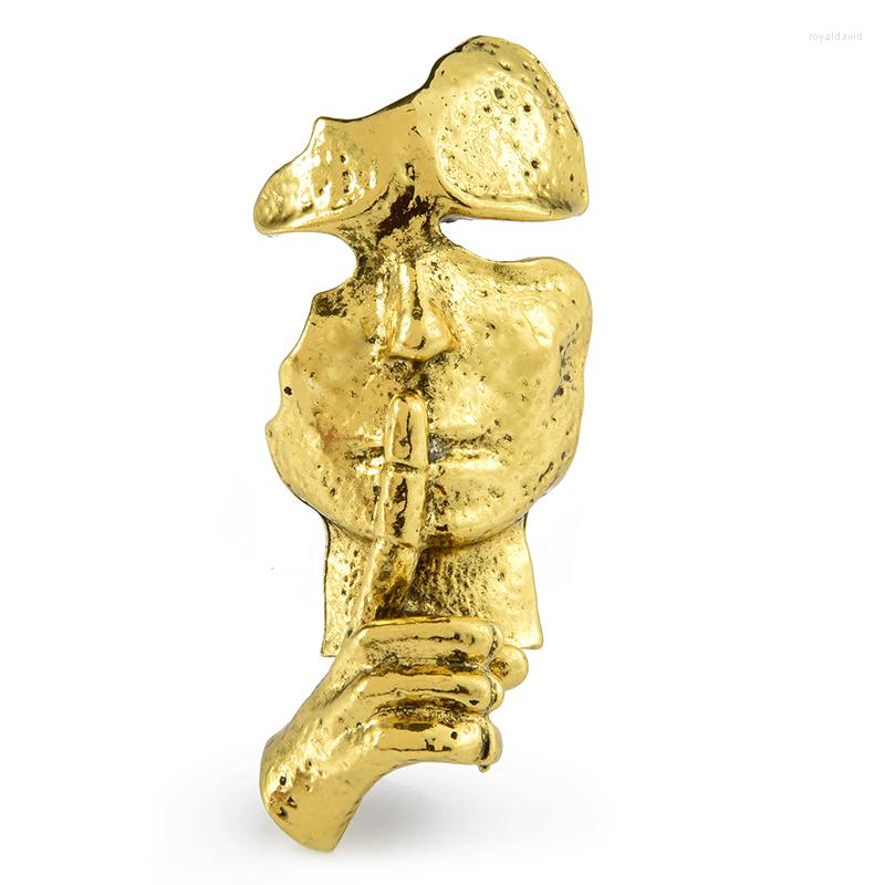 Brooches Wuli&baby Vintage Gold Color Face Women Metal Secret Pose Party Casual Brooch Pins Gifts
Brooches Wuli&baby Vintage Gold Color Face Women Metal Secret Pose Party Casual Brooch Pins Gifts