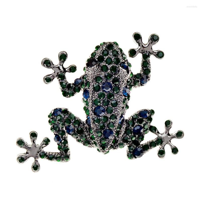 Brooches CINDY XIANG Rhinestone Green Frog For Women Animal Pin Vintage Fashion Design Whoelsae Factory Price
Brooches CINDY XIANG Rhinestone Green Frog For Women Animal Pin Vintage Fashion Design Whoelsae Factory Price