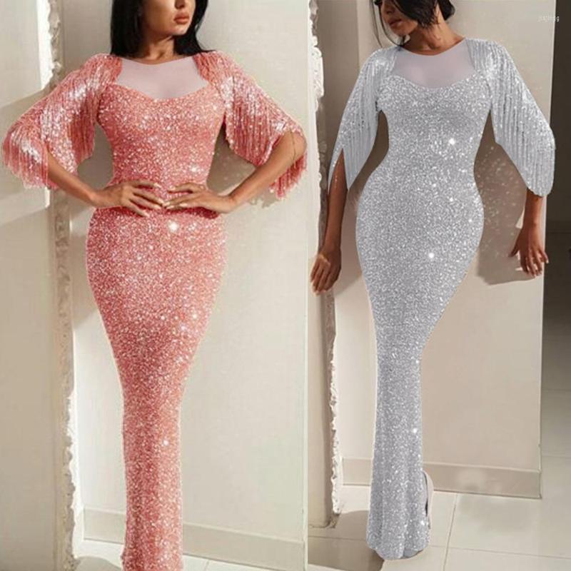 Casual Dresses Fall Sexy Luxurious Mesh Women Party Dress Long Sleeve Tassel Sequin Lady NightClub Clothing Slim Midi Winter Woman, Gold
Casual Dresses Fall Sexy Luxurious Mesh Women Party Dress Long Sleeve Tassel Sequin Lady NightClub Clothing Slim Midi Winter Woman, Gold
