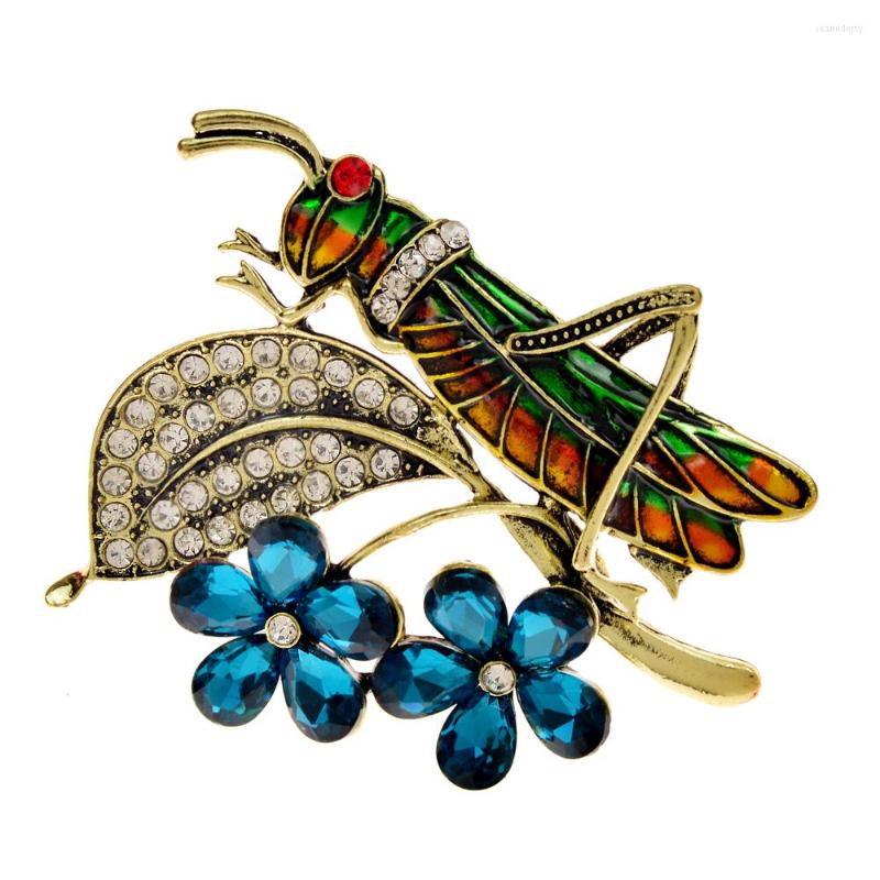 Brooches CINDY XIANG Large Grasshopper Brooch Fashion Insect Pin Winter Coat Accessories Party Jewelry High Quality
Brooches CINDY XIANG Large Grasshopper Brooch Fashion Insect Pin Winter Coat Accessories Party Jewelry High Quality