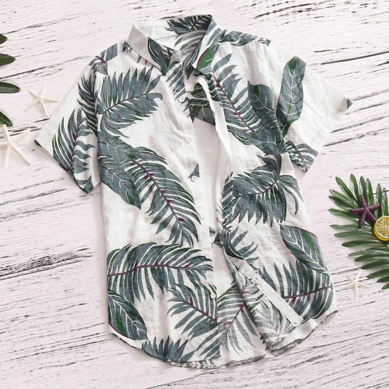 Men' Casual Shirts Men' Hawaiian Print Shirt Camisa Short Sleeve Men Button Beach Loose Male Blouse Top Streetwear Masculina, Gn
Men' Casual Shirts Men' Hawaiian Print Shirt Camisa Short Sleeve Men Button Beach Loose Male Blouse Top Streetwear Masculina, Gn