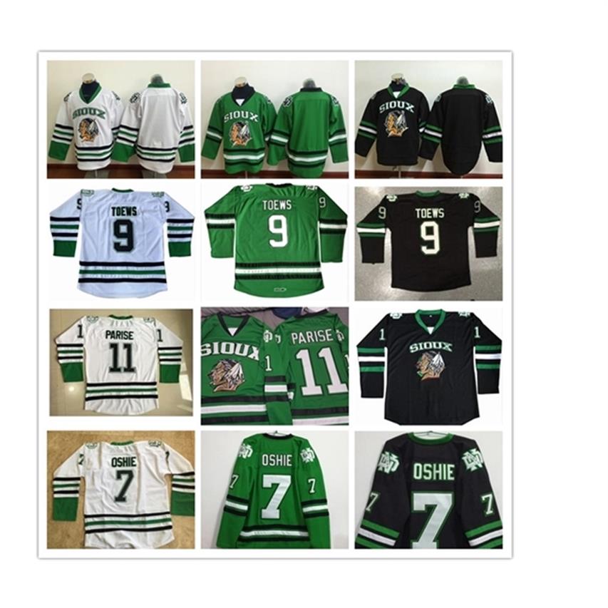Mens Vintage North Dakota Fighting Sioux College Hockey Jerseys 9 Jonathan Toews 11 Zach Parise 7 TJ Oshie University Stitched Jer3095, Black
Mens Vintage North Dakota Fighting Sioux College Hockey Jerseys 9 Jonathan Toews 11 Zach Parise 7 TJ Oshie University Stitched Jer3095, Black