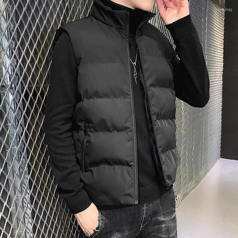 Men's Vests 2022 Autumn Winter Men Cotton Vest Jacket Solid Color Sleeveless Waistcoat Male Casual Coat Large Size 5XL E836, Black
Men's Vests 2022 Autumn Winter Men Cotton Vest Jacket Solid Color Sleeveless Waistcoat Male Casual Coat Large Size 5XL E836, Black