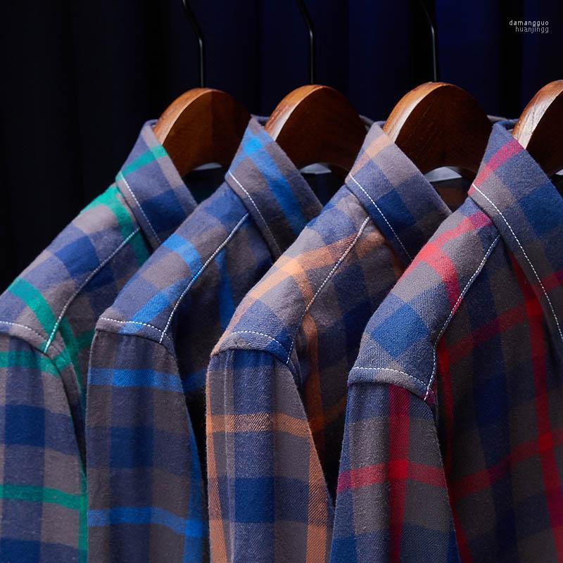 Men' Casual Shirts Men' Warm Plaid Colors Male Social Shirt Clothing Checkered Men Long Sleeve Chemise Homme Cotton, Blue
Men' Casual Shirts Men' Warm Plaid Colors Male Social Shirt Clothing Checkered Men Long Sleeve Chemise Homme Cotton, Blue