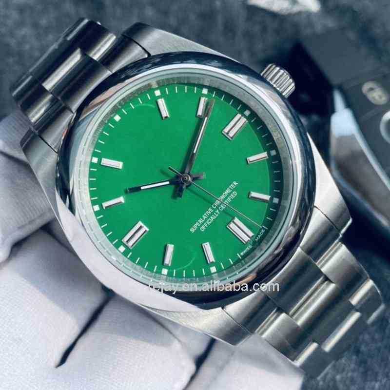 Wristwatches Automatic Mechanical Watch Oyster Perpetua 41mm 126000 316l Super 9015 Top Sport for Man, Logo - 4
Wristwatches Automatic Mechanical Watch Oyster Perpetua 41mm 126000 316l Super 9015 Top Sport for Man, Logo - 4