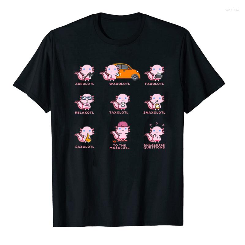 Men's T Shirts Axolotl Snaxolotl Shirt Men Women Salamander Amphibian Graphic Short Sleeve Kawaii Cute Axolotls Funny Clothing, White
Men's T Shirts Axolotl Snaxolotl Shirt Men Women Salamander Amphibian Graphic Short Sleeve Kawaii Cute Axolotls Funny Clothing, White