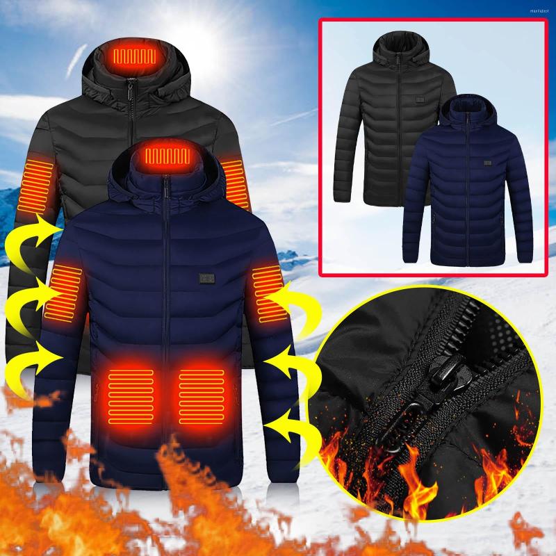 Men' Down Softshell Heated Jackets Hooded Thermal Outdoor Windbreakers USB Rechargeable Camping Hiking Climbing Coat Clothes -6XL, Black
Men' Down Softshell Heated Jackets Hooded Thermal Outdoor Windbreakers USB Rechargeable Camping Hiking Climbing Coat Clothes -6XL, Black