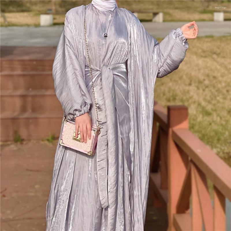 Ethnic Clothing 3Pieces Suits Kaftan Abaya Shiny Dubai Turkey Islam Arabic Muslim Sets Robe Longue Kimono Ensemble Femme Musulmane Abayas
Ethnic Clothing 3Pieces Suits Kaftan Abaya Shiny Dubai Turkey Islam Arabic Muslim Sets Robe Longue Kimono Ensemble Femme Musulmane Abayas