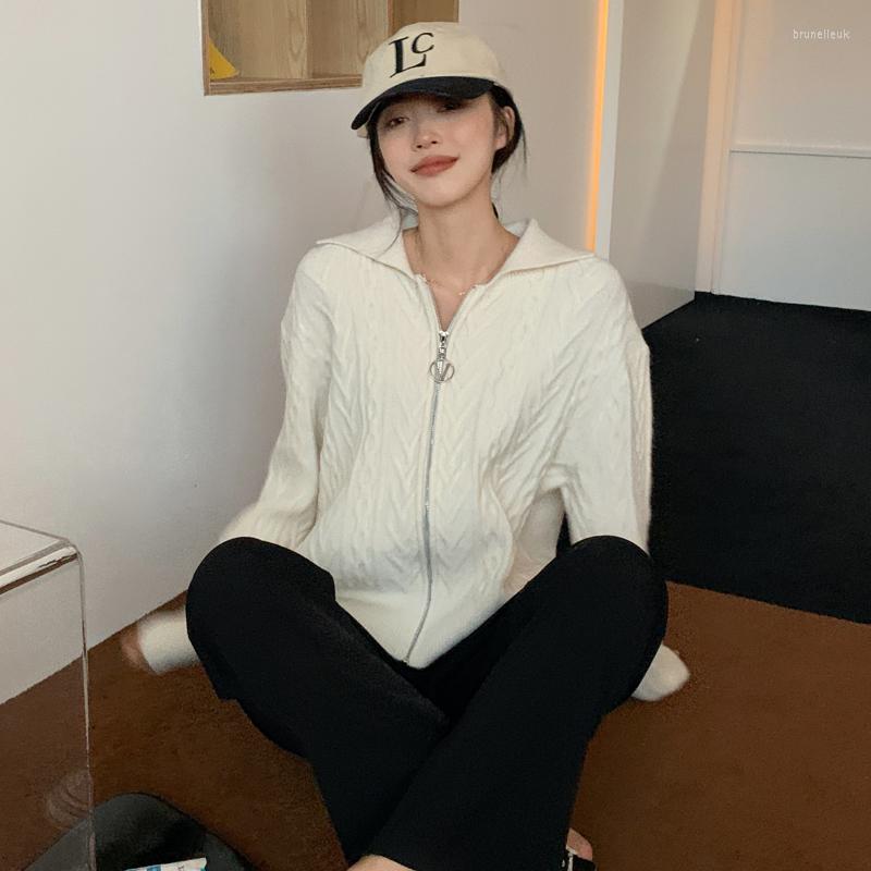 Women's Knits 2022 Autumn Winter Harajuku Korean Fashion Sweaters Friends Vintage Clothes Sweet Twist Zipper Knitted Sweater Cardigan Women, Beige
Women's Knits 2022 Autumn Winter Harajuku Korean Fashion Sweaters Friends Vintage Clothes Sweet Twist Zipper Knitted Sweater Cardigan Women, Beige