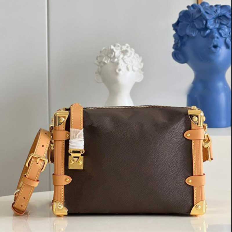 2022 New Designer Handbags Women Shoulder Bag Side Trunk Pm Bags Classic Monograms Pattern Crossbody Purse Square Tote M46358, Brown
2022 New Designer Handbags Women Shoulder Bag Side Trunk Pm Bags Classic Monograms Pattern Crossbody Purse Square Tote M46358, Brown