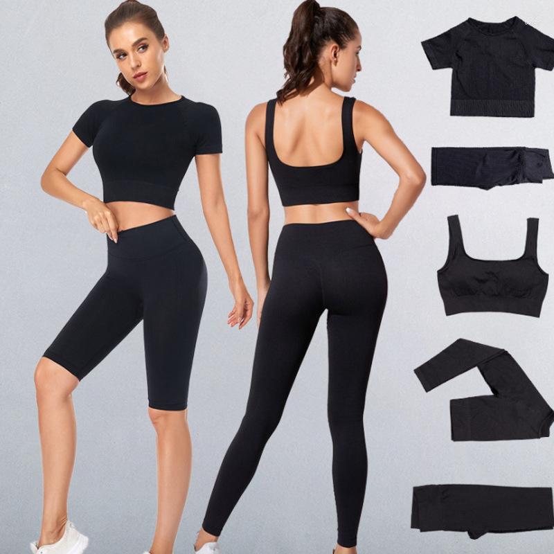 Women' Two Piece Pants The 5 In Europe And Seamless Bar Thread Sports Bra Fitness Short Sleeve Shorts Yoga Suit Female Leggings, 20210069-20
Women' Two Piece Pants The 5 In Europe And Seamless Bar Thread Sports Bra Fitness Short Sleeve Shorts Yoga Suit Female Leggings, 20210069-20