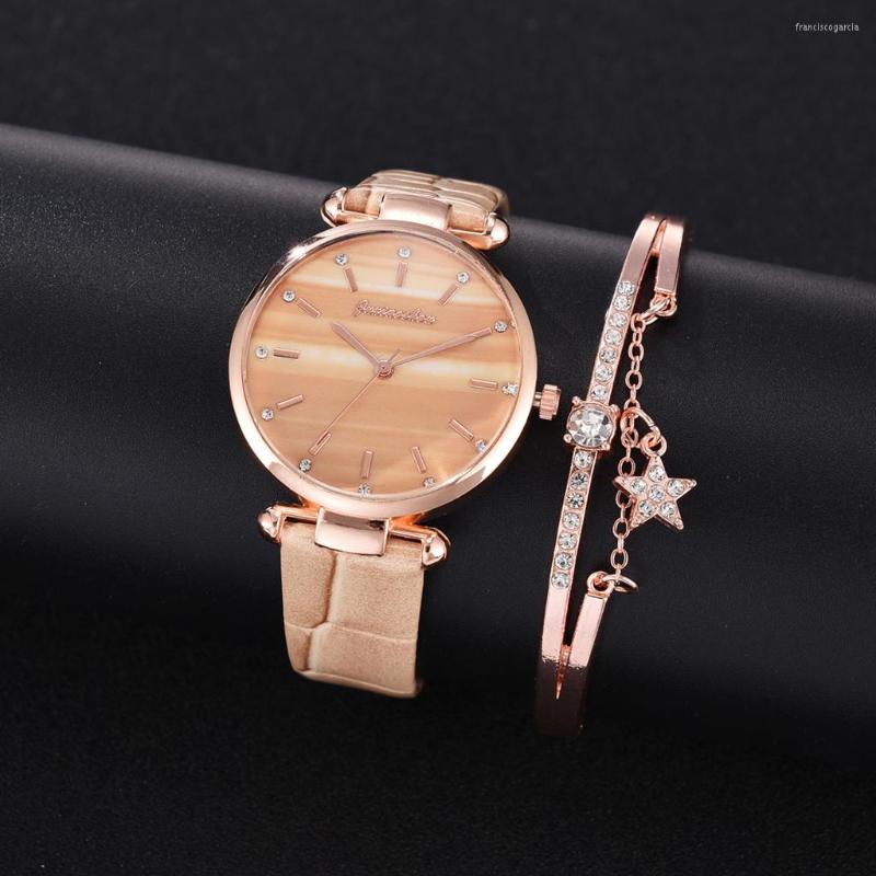 Wristwatches Casual Women Romantic Diamond Wrist Watch Bracelet Leather Rhinestone Designer Ladies Clock Simple Dress Gfit Montre Femme, Black
Wristwatches Casual Women Romantic Diamond Wrist Watch Bracelet Leather Rhinestone Designer Ladies Clock Simple Dress Gfit Montre Femme, Black