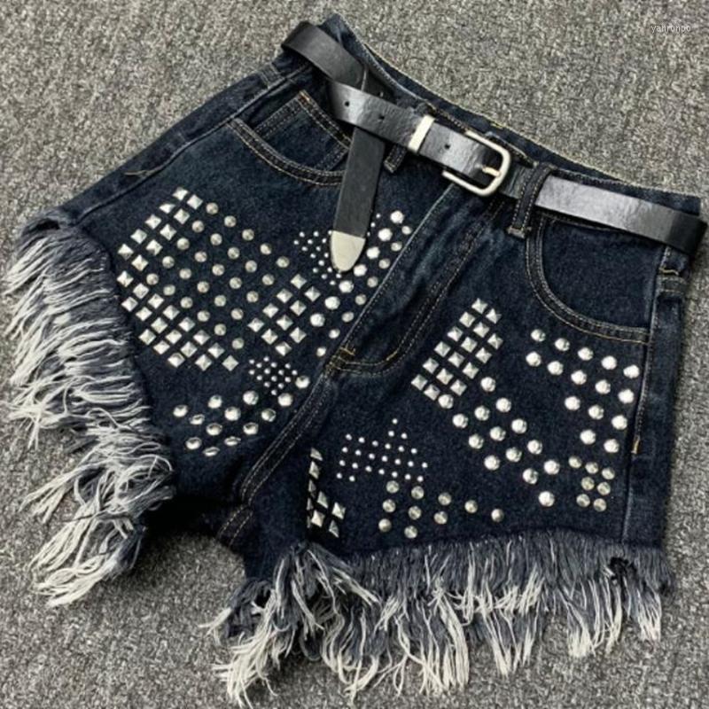 Women' Shorts Women' Heavy Work Summer Rivets Denim Women High Waist Tassel Punk Style Wide LegWomen, Blue
Women' Shorts Women' Heavy Work Summer Rivets Denim Women High Waist Tassel Punk Style Wide LegWomen, Blue