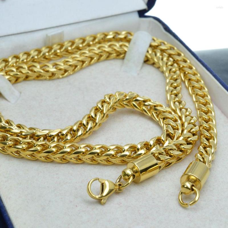 Chains Stainless Steel Width Mens Sets Necklace All Polished N304 Gold Fill Heavy Link Jewellery
Chains Stainless Steel Width Mens Sets Necklace All Polished N304 Gold Fill Heavy Link Jewellery