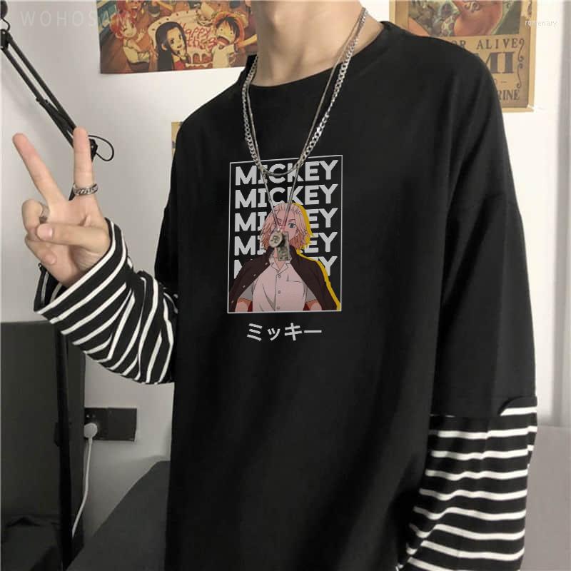 Men' T Shirts Harajuku Anime Tokyo Revengers Sano Manjirou Print Long Sleeve T-shirts Men Women Korean Fashion Summer Oversize Striped, Brown
Men' T Shirts Harajuku Anime Tokyo Revengers Sano Manjirou Print Long Sleeve T-shirts Men Women Korean Fashion Summer Oversize Striped, Brown