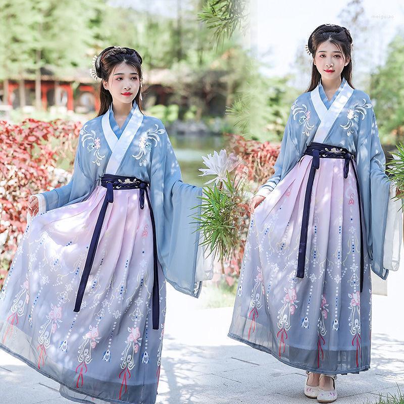 Ethnic Clothing Chinese Traditional Women Hanfu Elegant Han Dynasty Stage Performance Flok Dance Ancient Fairy Princess Costume
Ethnic Clothing Chinese Traditional Women Hanfu Elegant Han Dynasty Stage Performance Flok Dance Ancient Fairy Princess Costume