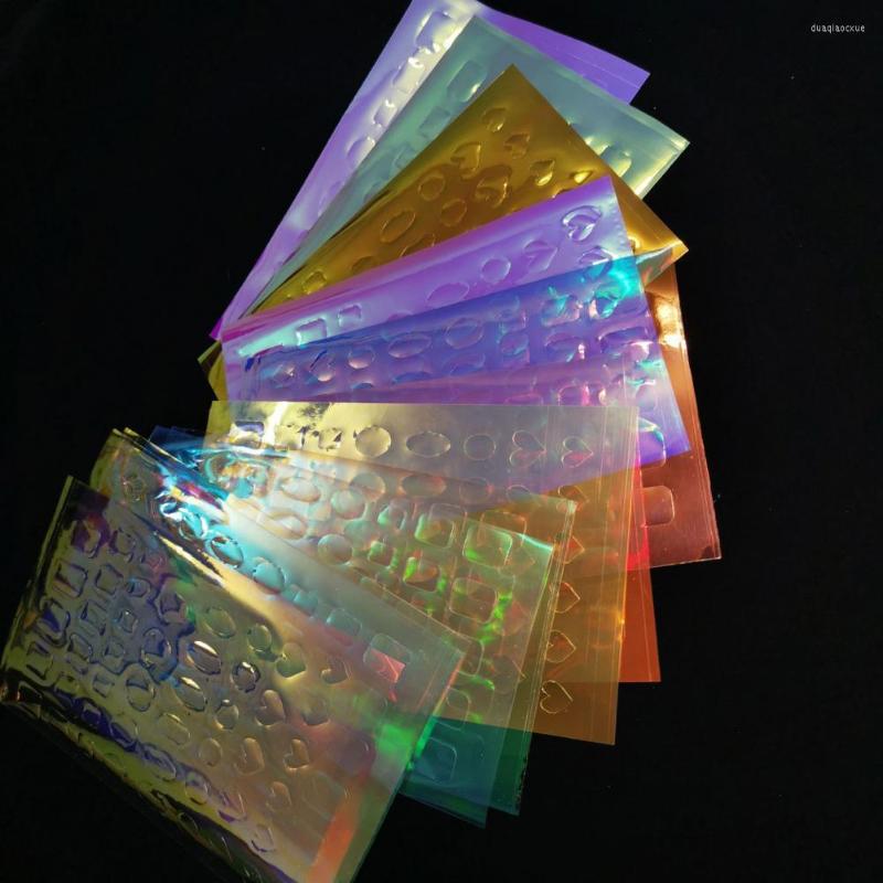 Nail Stickers 11Pcs/Set Foils Art Sticker Cube DIY Colorful Foil Film Sparkling Glass Ice Decoration For Manicure
Nail Stickers 11Pcs/Set Foils Art Sticker Cube DIY Colorful Foil Film Sparkling Glass Ice Decoration For Manicure