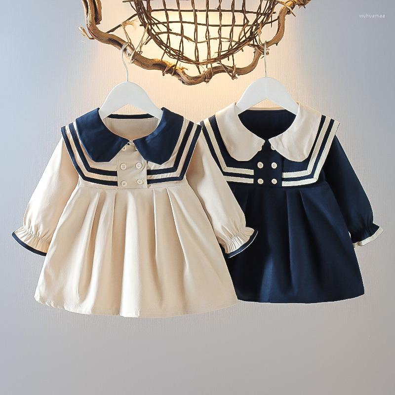 Girl Dresses Born Baby Dress Cotton Solid Infant Skirt Long Sleeve Toddler Clothing Fashion Turn-down Collar Gown Preppy Style Autumn, Qq scarlett
Girl Dresses Born Baby Dress Cotton Solid Infant Skirt Long Sleeve Toddler Clothing Fashion Turn-down Collar Gown Preppy Style Autumn, Qq scarlett