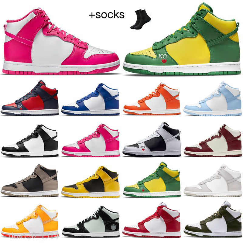 Designer Dunks High Mens Women Casual Shoes Panda Red Game Royal Chicago Active Fuchsia Fragment Aluminum Vast Grey SBdunk, # 3
Designer Dunks High Mens Women Casual Shoes Panda Red Game Royal Chicago Active Fuchsia Fragment Aluminum Vast Grey SBdunk, # 3