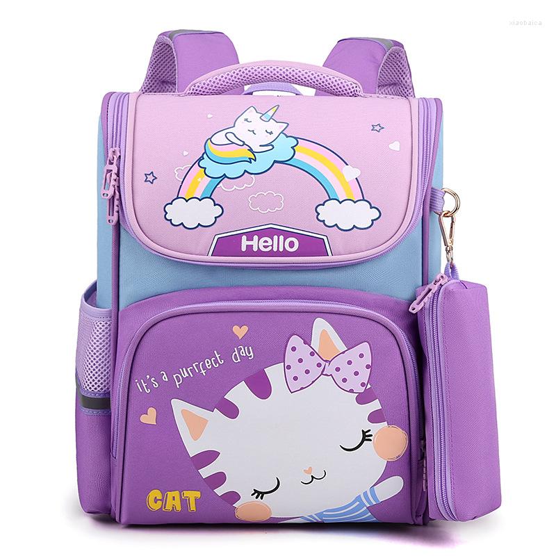 School Bags Kids Backpacks Children For Girls Boys Orthopedic Backpack Schoolbag Primary Book Bag Mochila, Black
School Bags Kids Backpacks Children For Girls Boys Orthopedic Backpack Schoolbag Primary Book Bag Mochila, Black