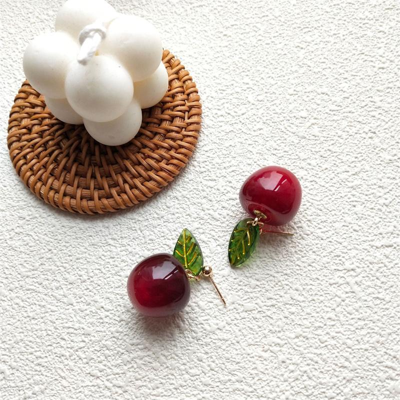 Dangle Earrings S925 Silver Retro Wine Red Gradient Cherries Translucent Cute Fashion Temperament Cherry Ear Clip
Dangle Earrings S925 Silver Retro Wine Red Gradient Cherries Translucent Cute Fashion Temperament Cherry Ear Clip