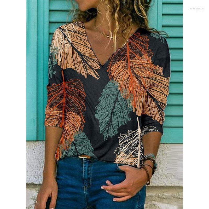 Women' T Shirts Women' T-Shirt 2022 Fashion Women Hand-Painted Print Shirt Long Sleeve Tops Autumn Clothes Casual V-Neck Pullover, Yellow
Women' T Shirts Women' T-Shirt 2022 Fashion Women Hand-Painted Print Shirt Long Sleeve Tops Autumn Clothes Casual V-Neck Pullover, Yellow