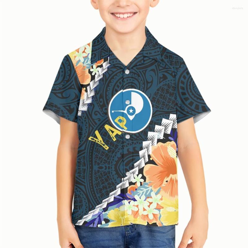 Men's Casual Shirts Personality Print Shirt Polynesian Tribal Samoan Yap Islands Floral Kids Short Sleeve Button Down Boys V-neck, Wmy22040236d84
Men's Casual Shirts Personality Print Shirt Polynesian Tribal Samoan Yap Islands Floral Kids Short Sleeve Button Down Boys V-neck, Wmy22040236d84