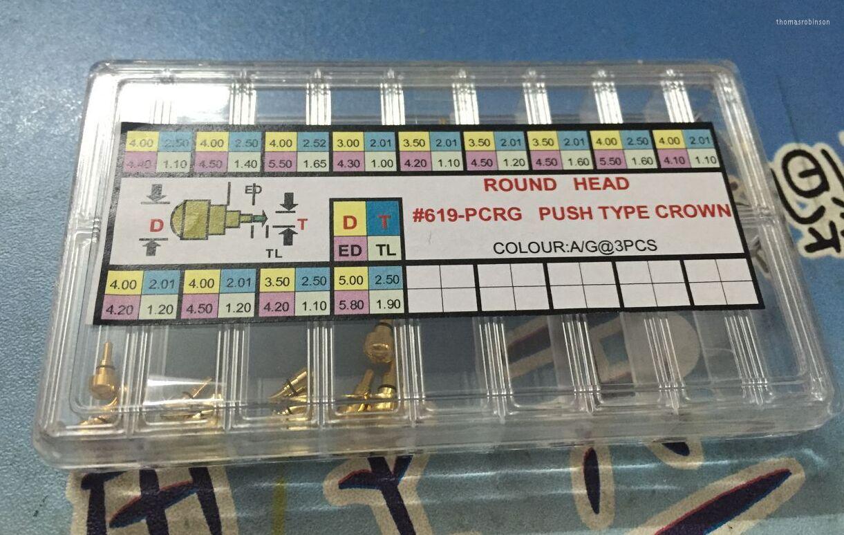Watch Repair Kits Assortment Of 39pcs Gold And Silver Push Type Crown Set For Chronograph Watches
Watch Repair Kits Assortment Of 39pcs Gold And Silver Push Type Crown Set For Chronograph Watches