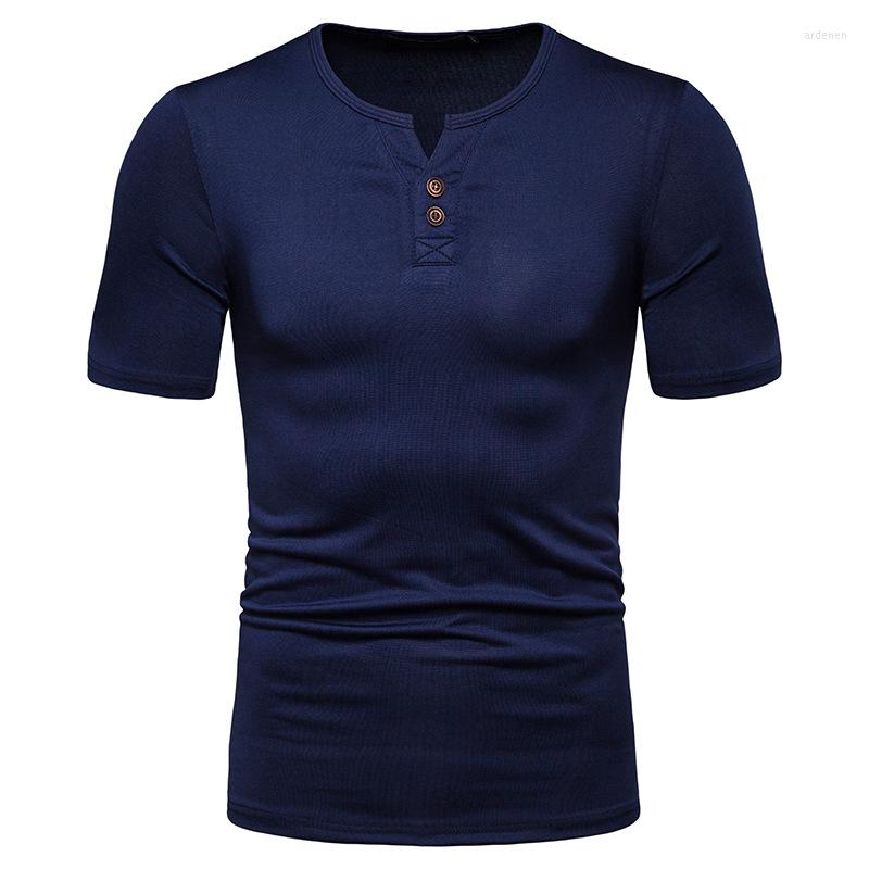 Men' T Shirts Mens V Neck Button Slim Fit Short Sleeve Shirt Men Clothes Nice Fashion Summer Basic T-shirt Camisetas Hombre XXL, Navy
Men' T Shirts Mens V Neck Button Slim Fit Short Sleeve Shirt Men Clothes Nice Fashion Summer Basic T-shirt Camisetas Hombre XXL, Navy