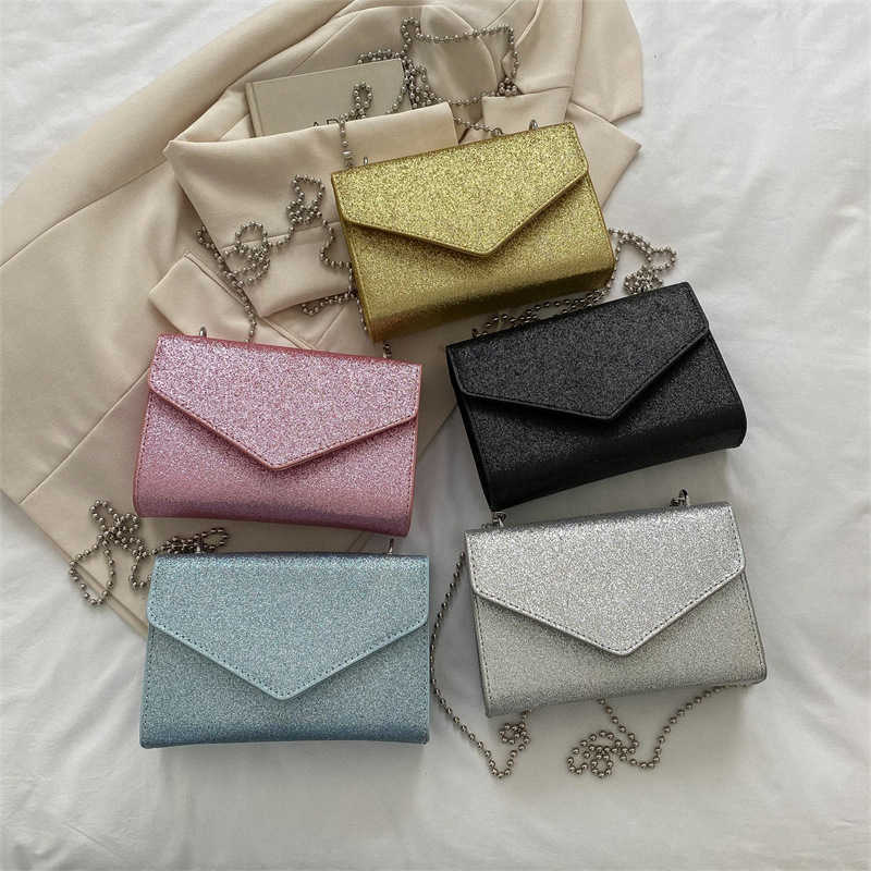 Versatile small bag for women 2022 Summer New version simple chain women's bag one shoulder messenger bag small flash, Gold
Versatile small bag for women 2022 Summer New version simple chain women's bag one shoulder messenger bag small flash, Gold