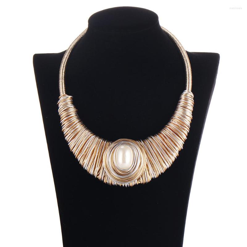 Choker Liffly Fashion Long Chain Big Circle Collar Necklace Pendants Vintage Aluminum Wire Women Jewelry Wholesale
Choker Liffly Fashion Long Chain Big Circle Collar Necklace Pendants Vintage Aluminum Wire Women Jewelry Wholesale
