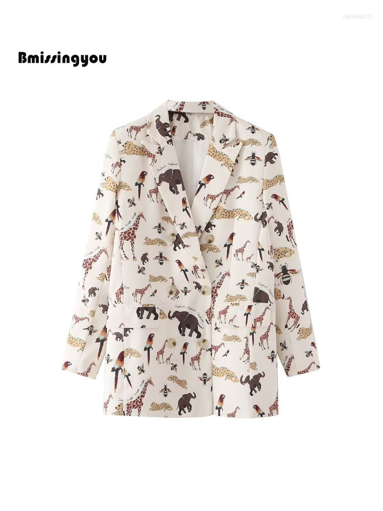 Women's Suits Bmissingyou Fashion Animal Print Women Blazer Coat Flap Pocket Double Breasted Outwear 2022 Autumn Casual Femal Suit Jacket, Photo color
Women's Suits Bmissingyou Fashion Animal Print Women Blazer Coat Flap Pocket Double Breasted Outwear 2022 Autumn Casual Femal Suit Jacket, Photo color