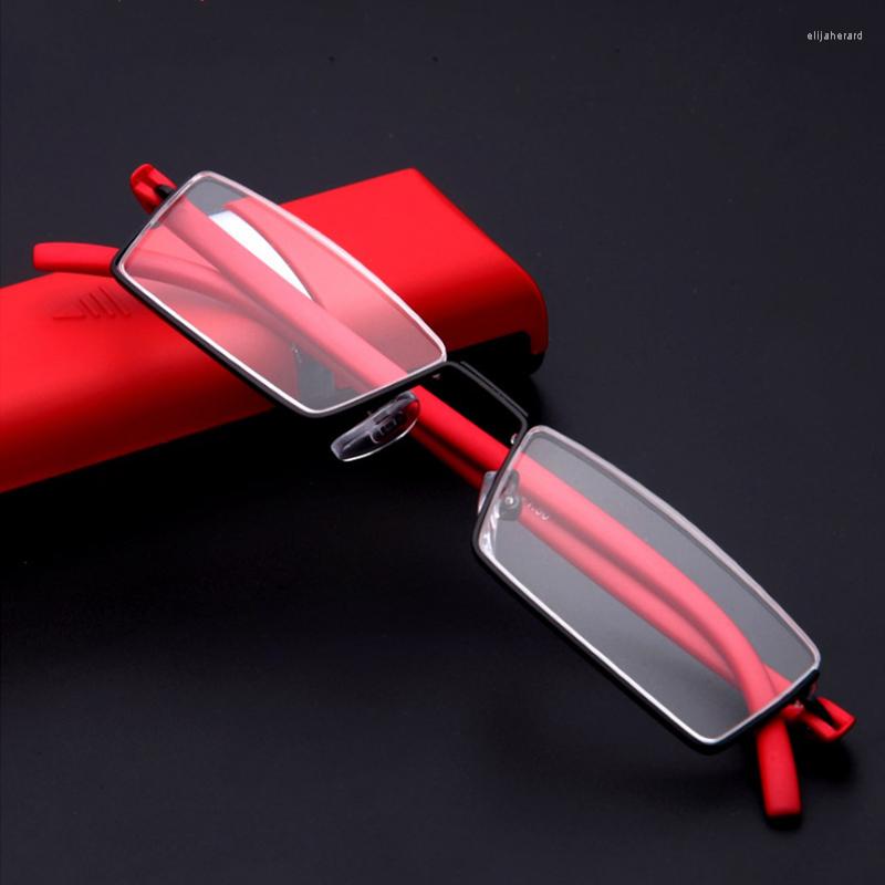 Sunglasses TR90 Charming Anti-Blue Reading Glasses With Case Women Elegant Light Weight Half Frame Boutique Portable Men
Sunglasses TR90 Charming Anti-Blue Reading Glasses With Case Women Elegant Light Weight Half Frame Boutique Portable Men