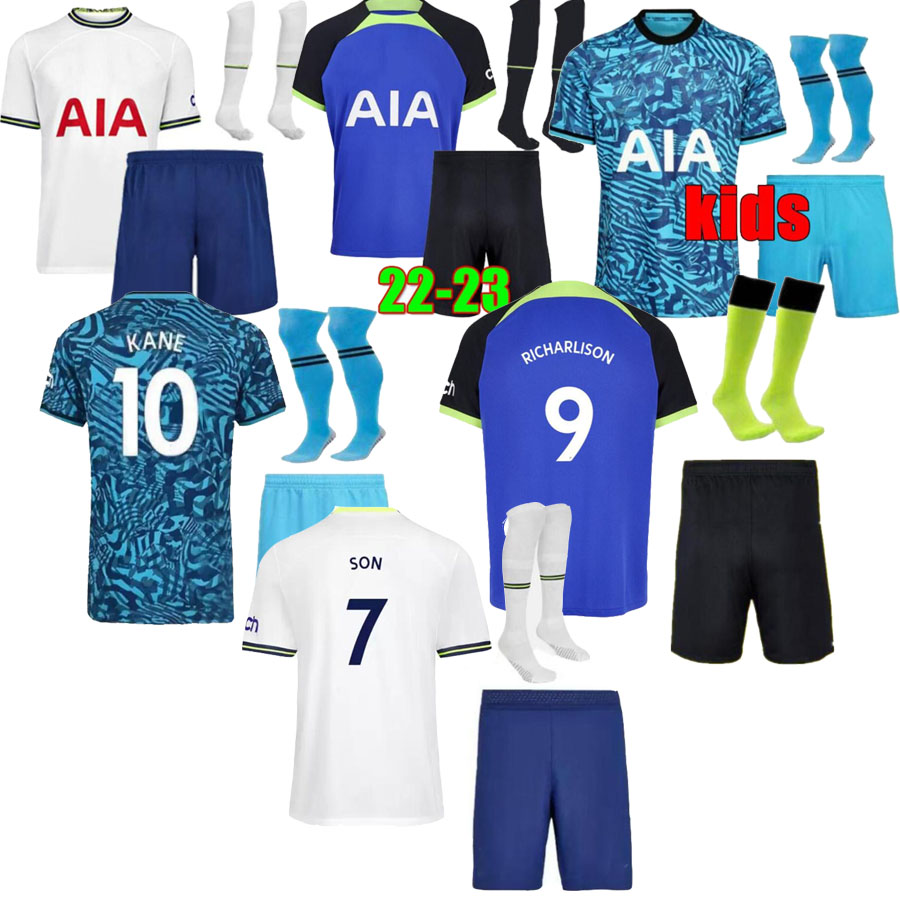 KANE SON 21 22 23 RICHARLISON Soccer Jerseys KULUSEVSKI HOJBJERG colorful Away 2022 2023 LUCAS Tottenham Third 3rd Football kit shirt SPURS home tops kids sets, Away kids
KANE SON 21 22 23 RICHARLISON Soccer Jerseys KULUSEVSKI HOJBJERG colorful Away 2022 2023 LUCAS Tottenham Third 3rd Football kit shirt SPURS home tops kids sets, Away kids