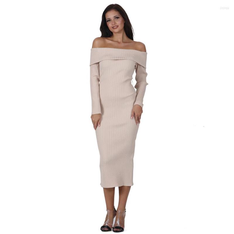 Casual Dresses S Curve Ribbed Rayon Bandage Bodycon Dress Knit Long Sleeves Off The Shoulder Celebrity Sweater, Picture shown
Casual Dresses S Curve Ribbed Rayon Bandage Bodycon Dress Knit Long Sleeves Off The Shoulder Celebrity Sweater, Picture shown