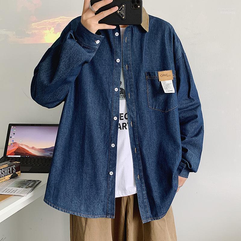 Men' Casual Shirts Men' Long Sleeve Autumn Korean Shirt Woman Fashion Oversize Printed Clothing Male, Light blue
Men' Casual Shirts Men' Long Sleeve Autumn Korean Shirt Woman Fashion Oversize Printed Clothing Male, Light blue