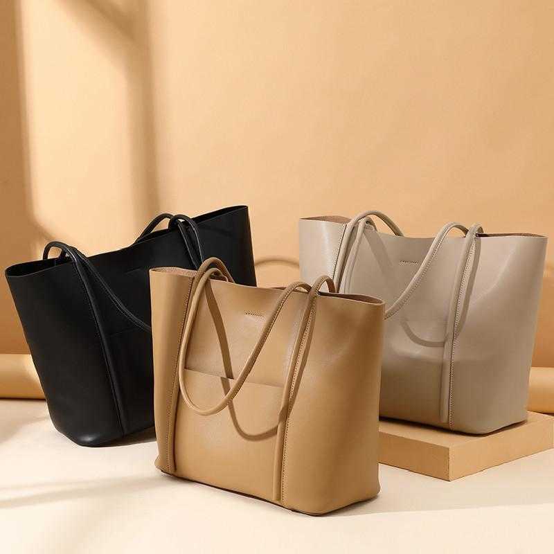 Evening Bags Shoulder Bags Real Genuine Leather Bag Tote Portable Cowhide Commuter Women Large Capacity For, Color1
Evening Bags Shoulder Bags Real Genuine Leather Bag Tote Portable Cowhide Commuter Women Large Capacity For, Color1