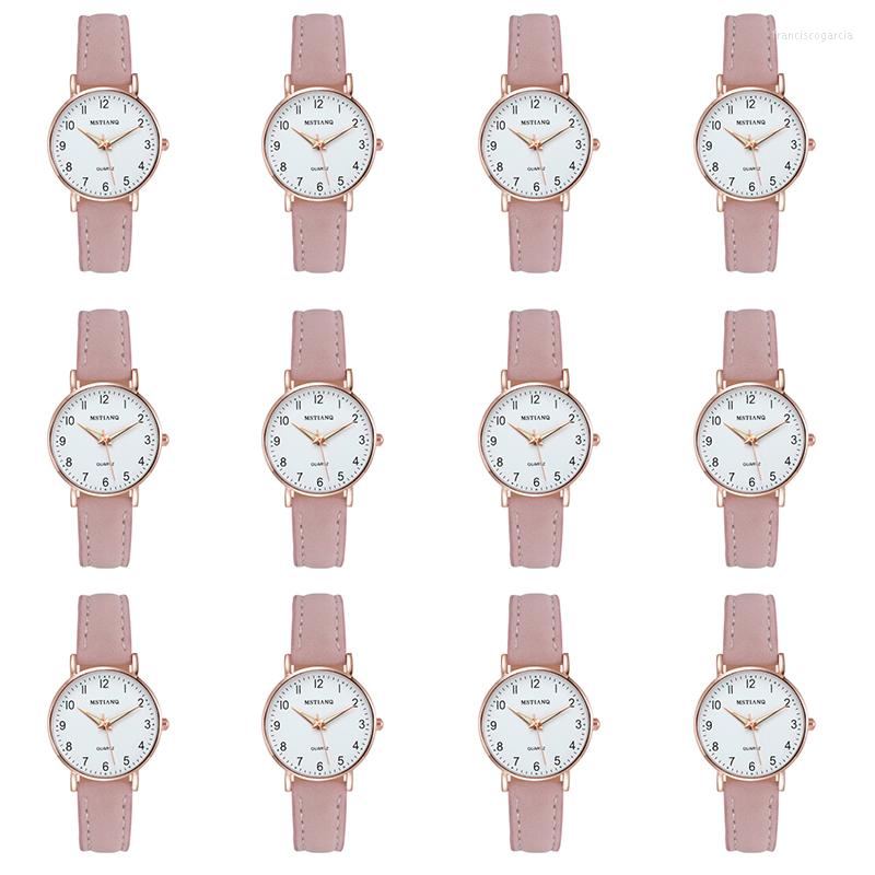 Wristwatches 2pcs Watch Women Fashion Casual Leather Belt Watches Simple Ladies' Small Dial Quartz Clock Dress, 2-aaad2
Wristwatches 2pcs Watch Women Fashion Casual Leather Belt Watches Simple Ladies' Small Dial Quartz Clock Dress, 2-aaad2
