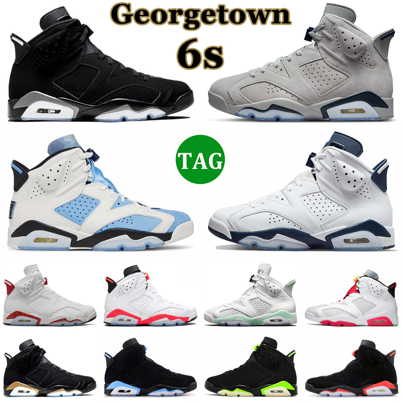 Jumpman 6 Basketball Shoes Men Women 6s Georgetown Midnight Navy UNC White Red Oreo Metallic Sliver Carmine Bordeaux Mens Trainers Outdoor Sports Sneakers
Jumpman 6 Basketball Shoes Men Women 6s Georgetown Midnight Navy UNC White Red Oreo Metallic Sliver Carmine Bordeaux Mens Trainers Outdoor Sports Sneakers
