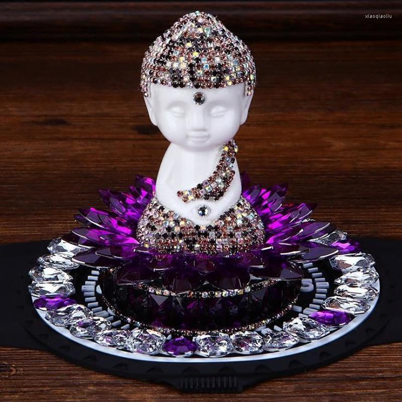 Interior Decorations High Quality Car Ornament Buddha Crystal Diamond Ceramic Chinese Style Automobiles Decoration For Accessories
Interior Decorations High Quality Car Ornament Buddha Crystal Diamond Ceramic Chinese Style Automobiles Decoration For Accessories