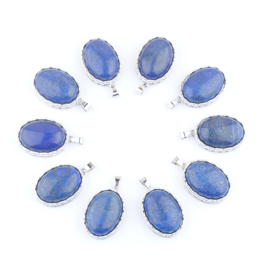 Natural Stone Pendants Lapis Lazuli Oval Shape Bead Man Women Popular fashion Jewelry N3334
Natural Stone Pendants Lapis Lazuli Oval Shape Bead Man Women Popular fashion Jewelry N3334