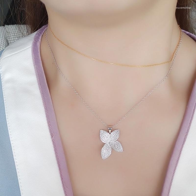 Pendant Necklaces Fresh Cute Flowers Zircon For Women Fashion Romantic Bridal Wedding Necklace Engagement Party Jewelry Gift
Pendant Necklaces Fresh Cute Flowers Zircon For Women Fashion Romantic Bridal Wedding Necklace Engagement Party Jewelry Gift