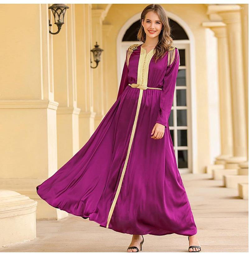 Ethnic Clothing Abaya Dubai Evening Dresses For Women Muslim Hijab Dress Turkey Islam Caftan Marocain Robe Longue Djellaba Femme
Ethnic Clothing Abaya Dubai Evening Dresses For Women Muslim Hijab Dress Turkey Islam Caftan Marocain Robe Longue Djellaba Femme