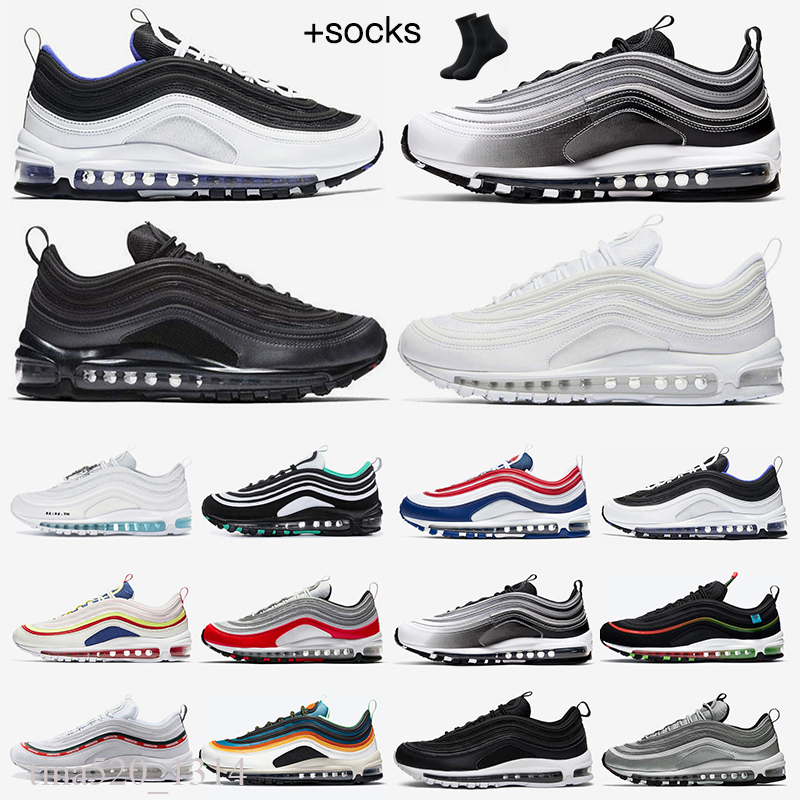 97 Running Shoes Men Women Sean Designer Wotherspoon 97s Triple Black White Silver Bullet Gold South Beach Ghost Mens Trainers Sports Sneakers, # 20
97 Running Shoes Men Women Sean Designer Wotherspoon 97s Triple Black White Silver Bullet Gold South Beach Ghost Mens Trainers Sports Sneakers, # 20