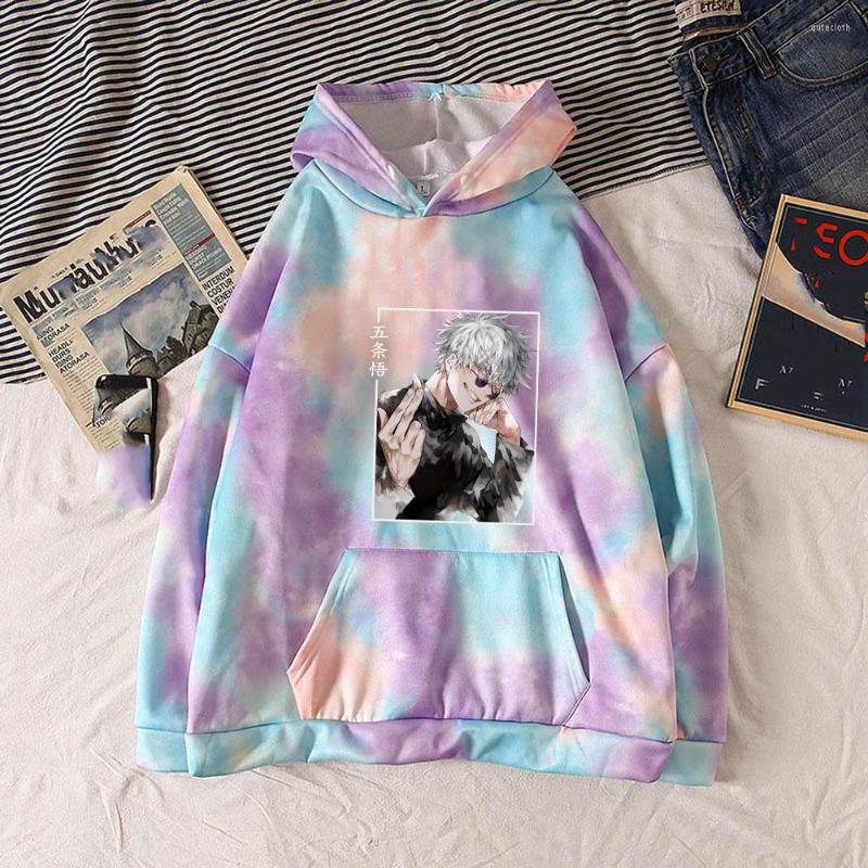 Men's Hoodies 2022 Fashion Tie-dye Anime Jujutsu Kaisen Print Gojo Satoru Hooded Creative Long Sleeve Autumn Pullover Harajuku Tops, Purple
Men's Hoodies 2022 Fashion Tie-dye Anime Jujutsu Kaisen Print Gojo Satoru Hooded Creative Long Sleeve Autumn Pullover Harajuku Tops, Purple